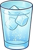 Glass of water